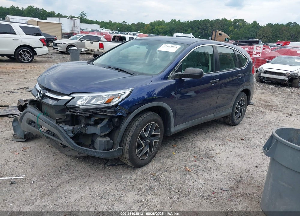 2015 HONDA CR-V VIN: 3CZRM3H36FG706626
