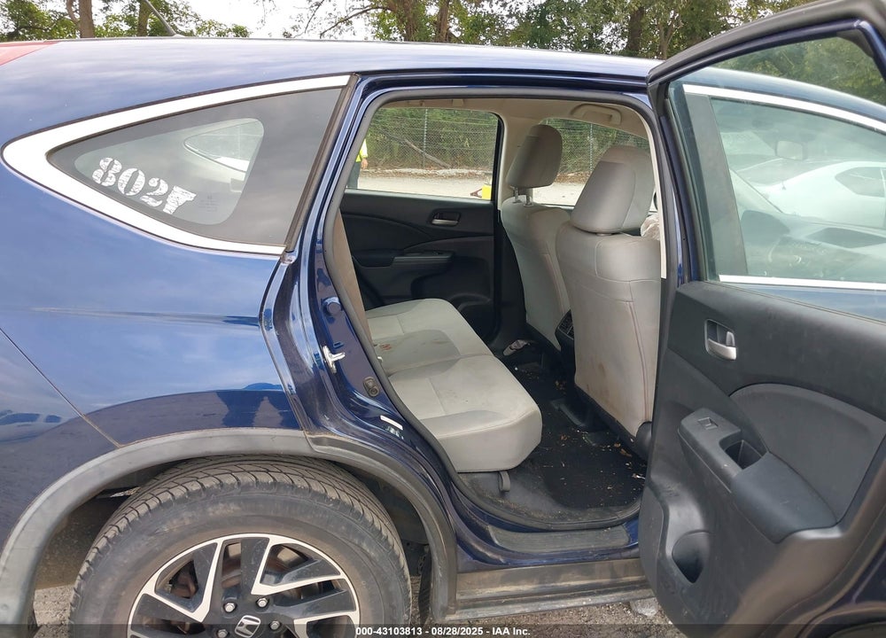 2015 HONDA CR-V VIN: 3CZRM3H36FG706626