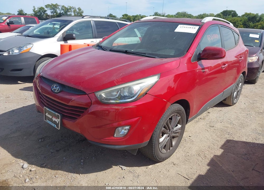 2015 HYUNDAI TUCSON VIN: KM8JU3AGXFU049497