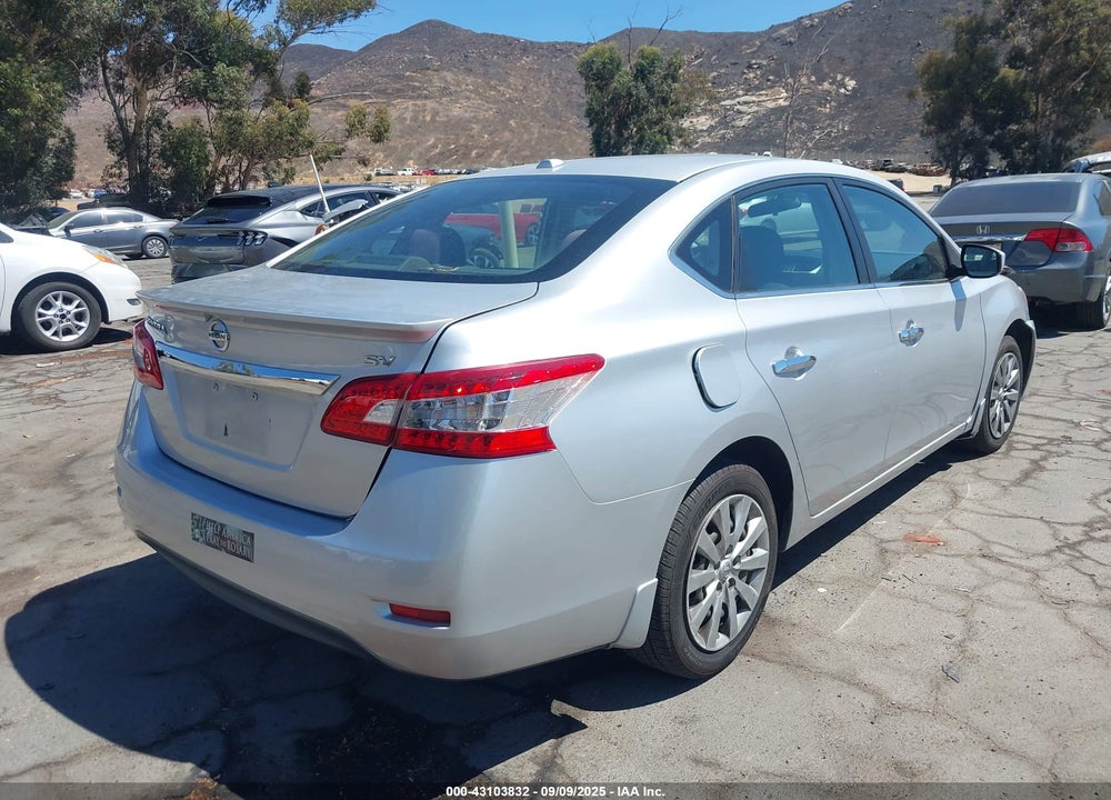 2015 NISSAN SENTRA VIN: 3N1AB7AP7FL667651