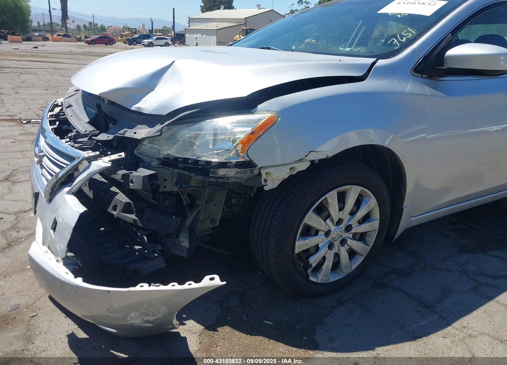 2015 NISSAN SENTRA VIN: 3N1AB7AP7FL667651