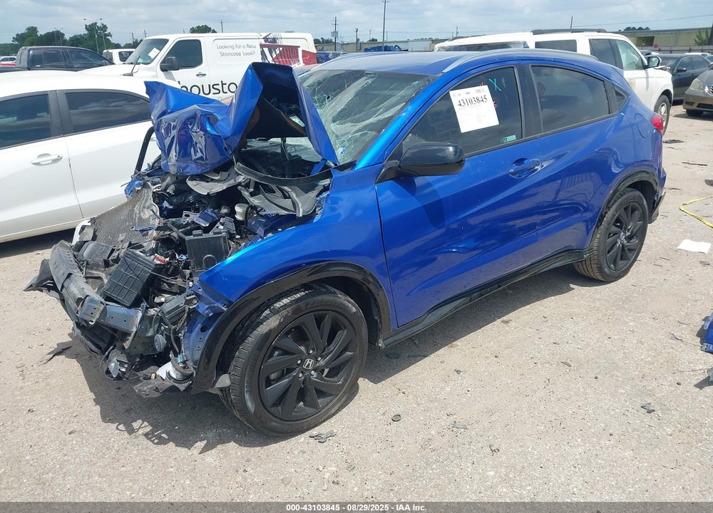 2022 HONDA HR-V VIN: 3CZRU5H13NM709803