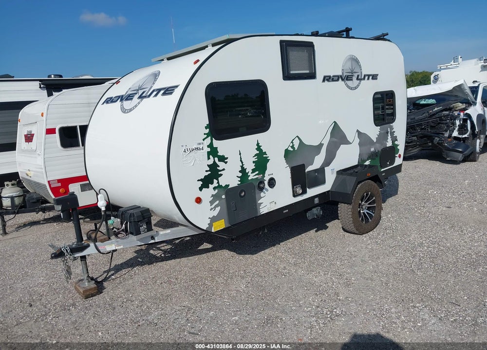 2024 TRAVEL LITE ROVE LITE TRAVEL TRAILER VIN: 55MTM1711R1009706