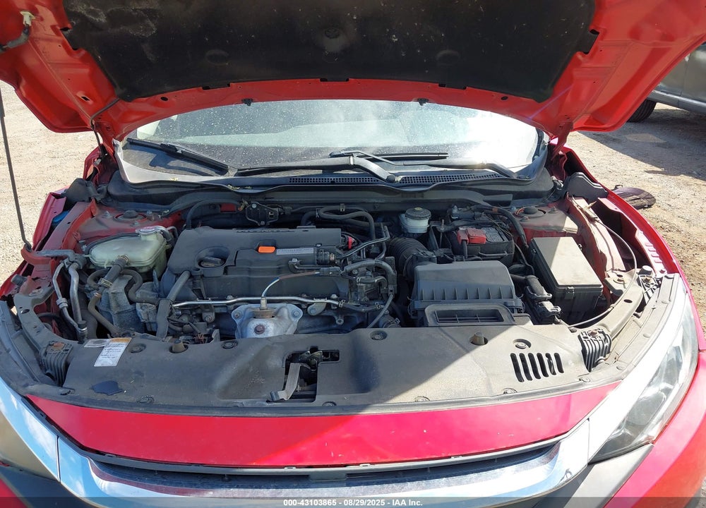 2016 HONDA CIVIC VIN: 2HGFC2F5XGH525123
