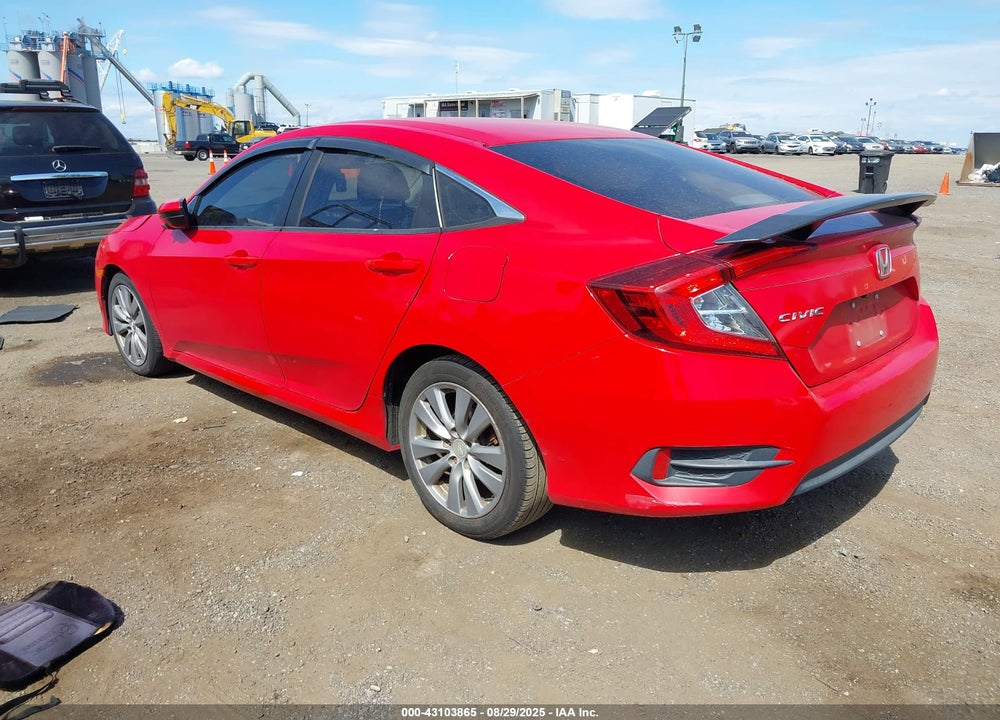 2016 HONDA CIVIC VIN: 2HGFC2F5XGH525123