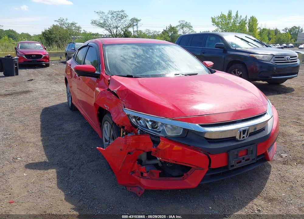 2016 HONDA CIVIC VIN: 2HGFC2F5XGH525123