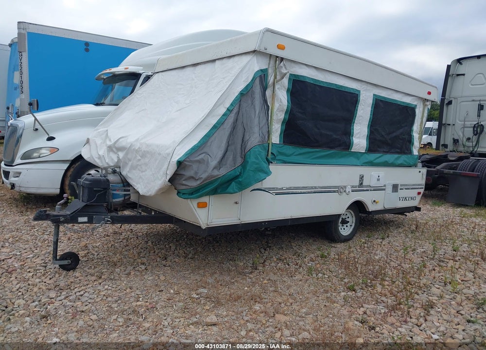 2002 VIKING LEGEND TRAVEL TRAILER VIN: 1TV1C550625000359