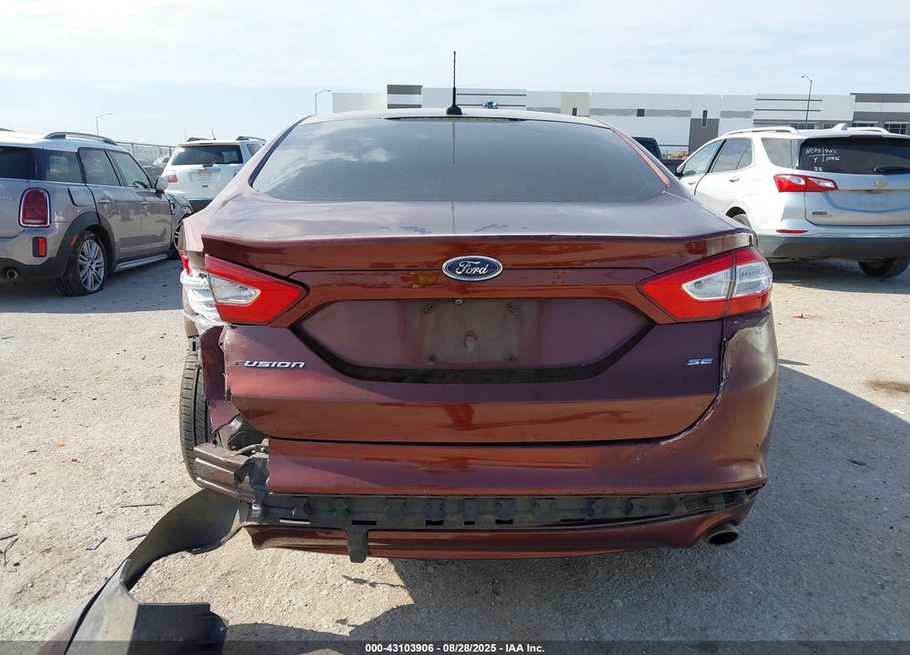 2016 FORD FUSION VIN: 3FA6P0H70GR301634