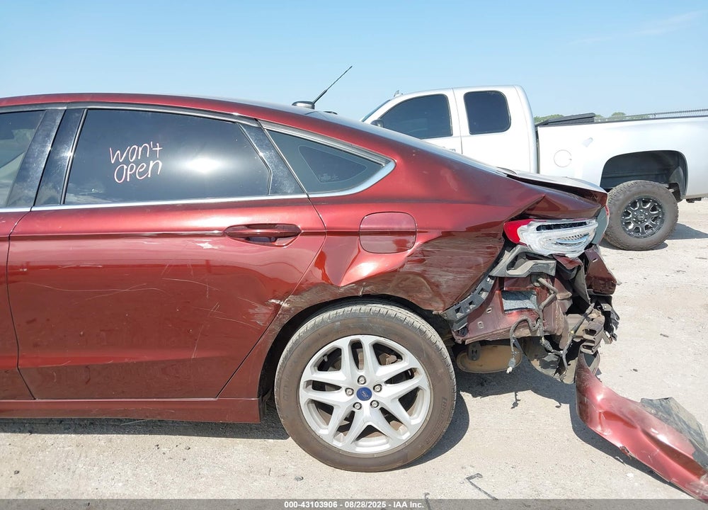 2016 FORD FUSION VIN: 3FA6P0H70GR301634