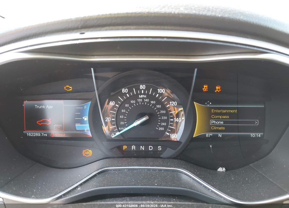 2016 FORD FUSION VIN: 3FA6P0H70GR301634