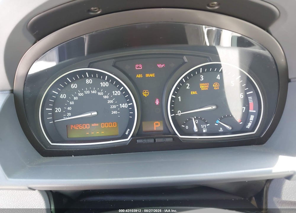 2004 BMW X3 3.0I VIN: WBXPA93474WA60607