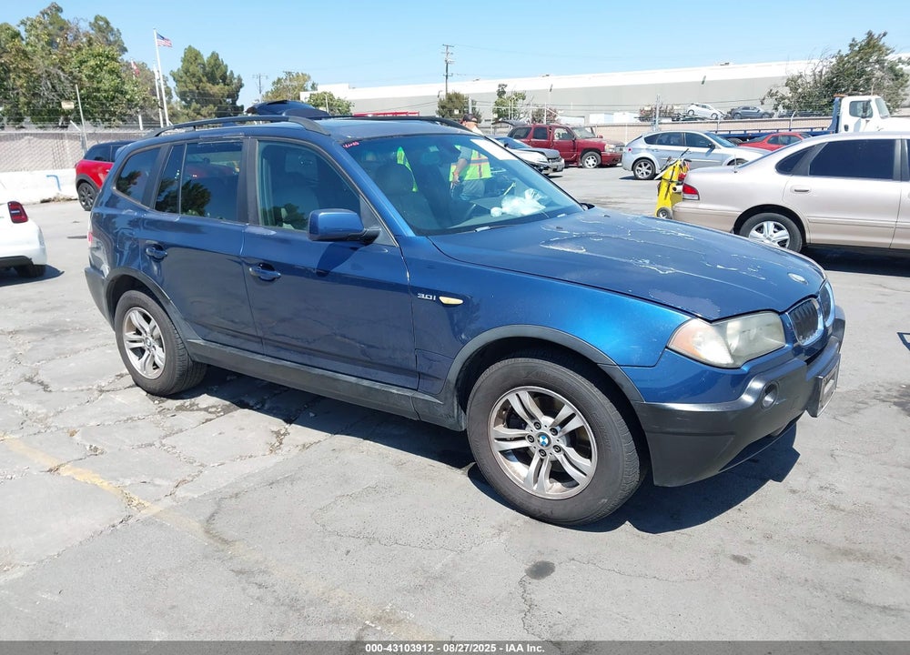 2004 BMW X3 3.0I VIN: WBXPA93474WA60607