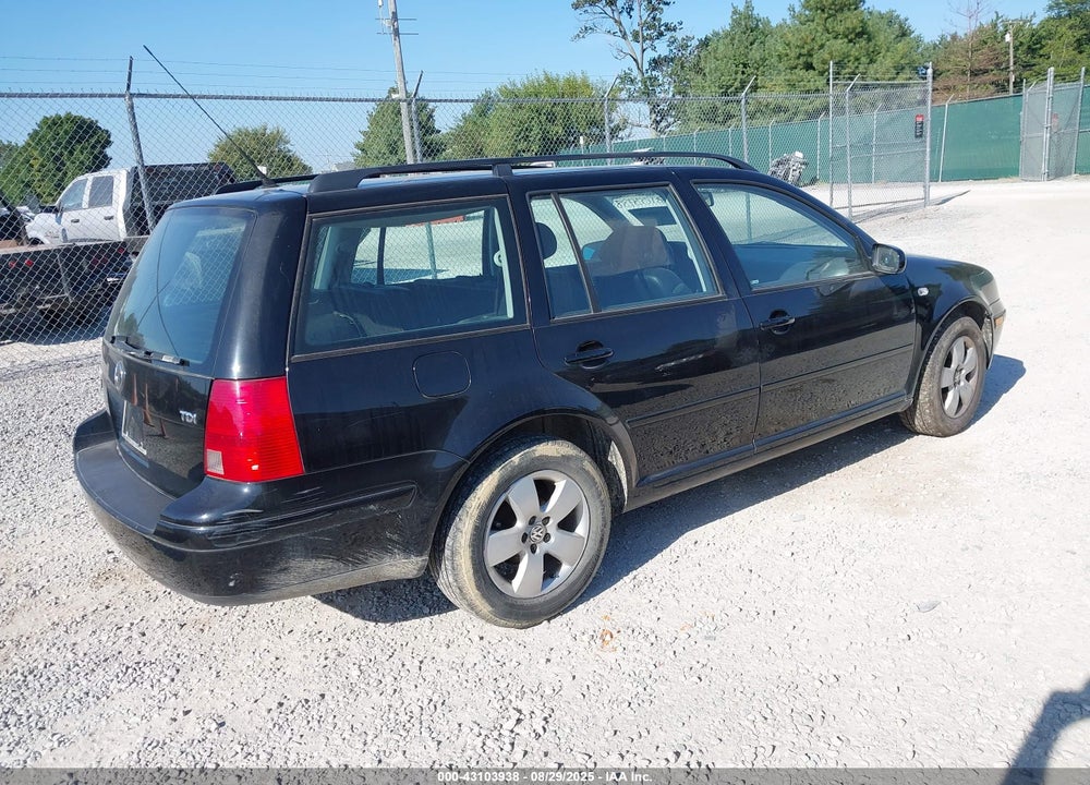 2003 VOLKSWAGEN JETTA GLS TDI VIN: WVWSP61J03W583539