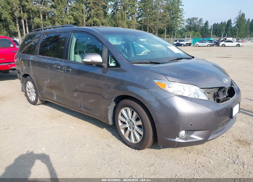 2014 TOYOTA SIENNA LIMITED V6 7 PASSENGER VIN: 5TDYK3DC1ES418512