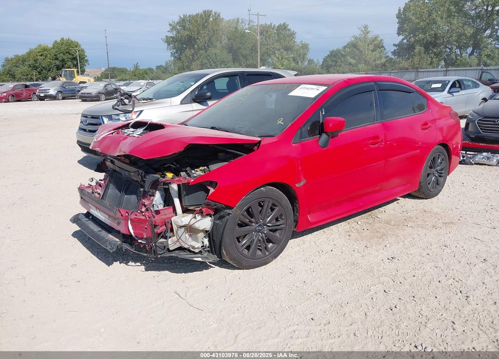 2017 SUBARU WRX VIN: JF1VA1B68H9825257