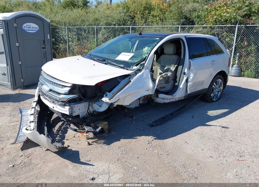 2013 FORD EDGE VIN: 2FMDK3KC3DBA43736