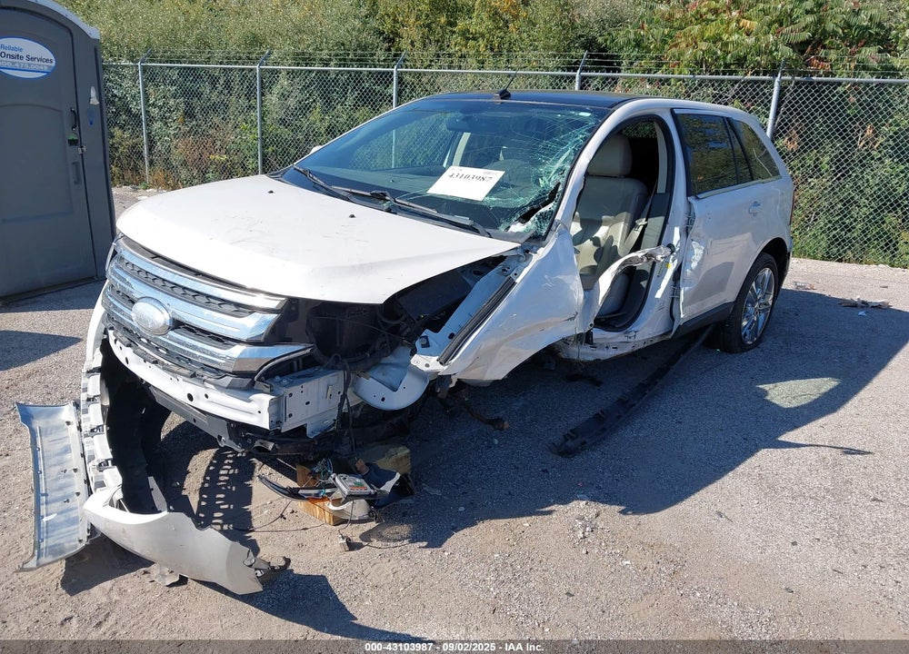 2013 FORD EDGE VIN: 2FMDK3KC3DBA43736