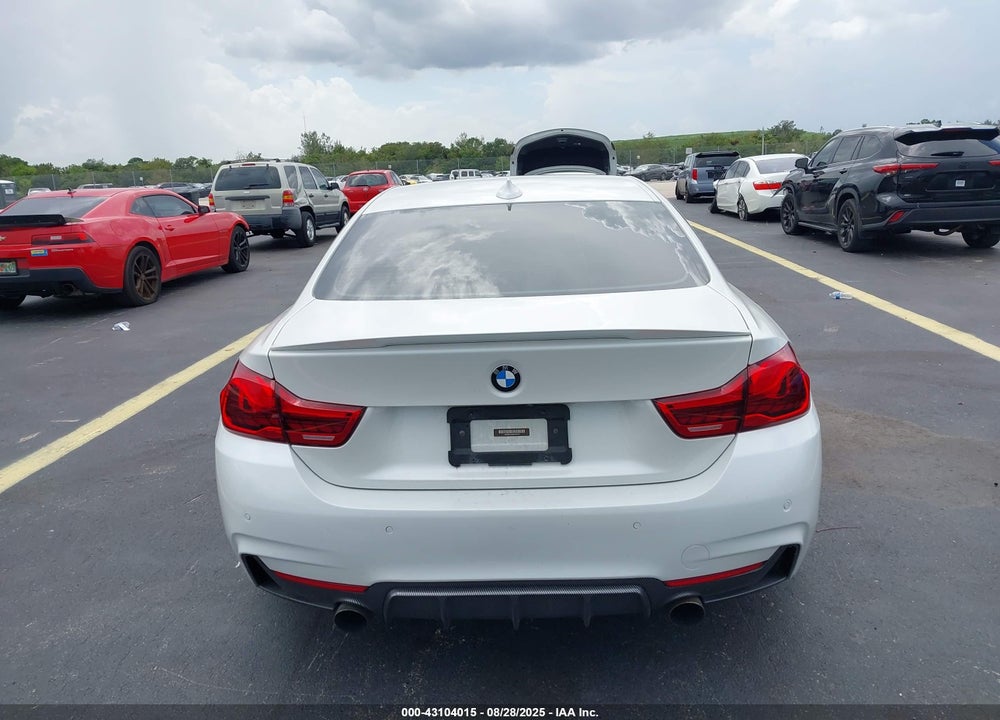 2015 BMW 4 SERIES VIN: WBA3R1C58FK193721