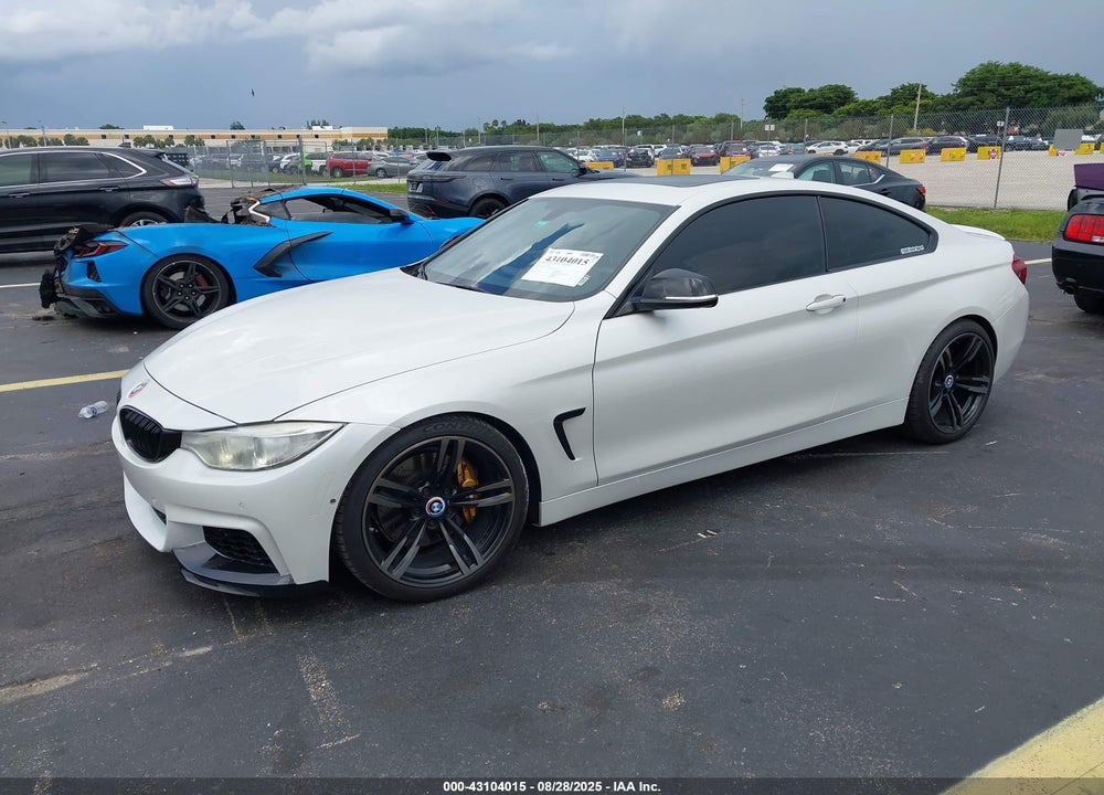 2015 BMW 4 SERIES VIN: WBA3R1C58FK193721