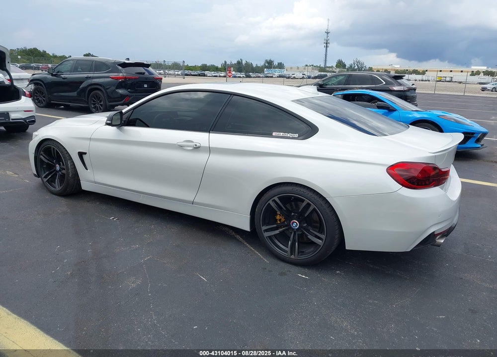 2015 BMW 4 SERIES VIN: WBA3R1C58FK193721