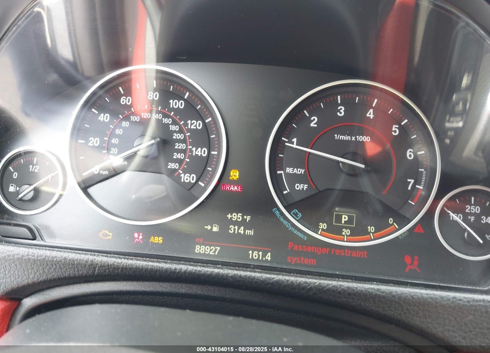 2015 BMW 4 SERIES VIN: WBA3R1C58FK193721