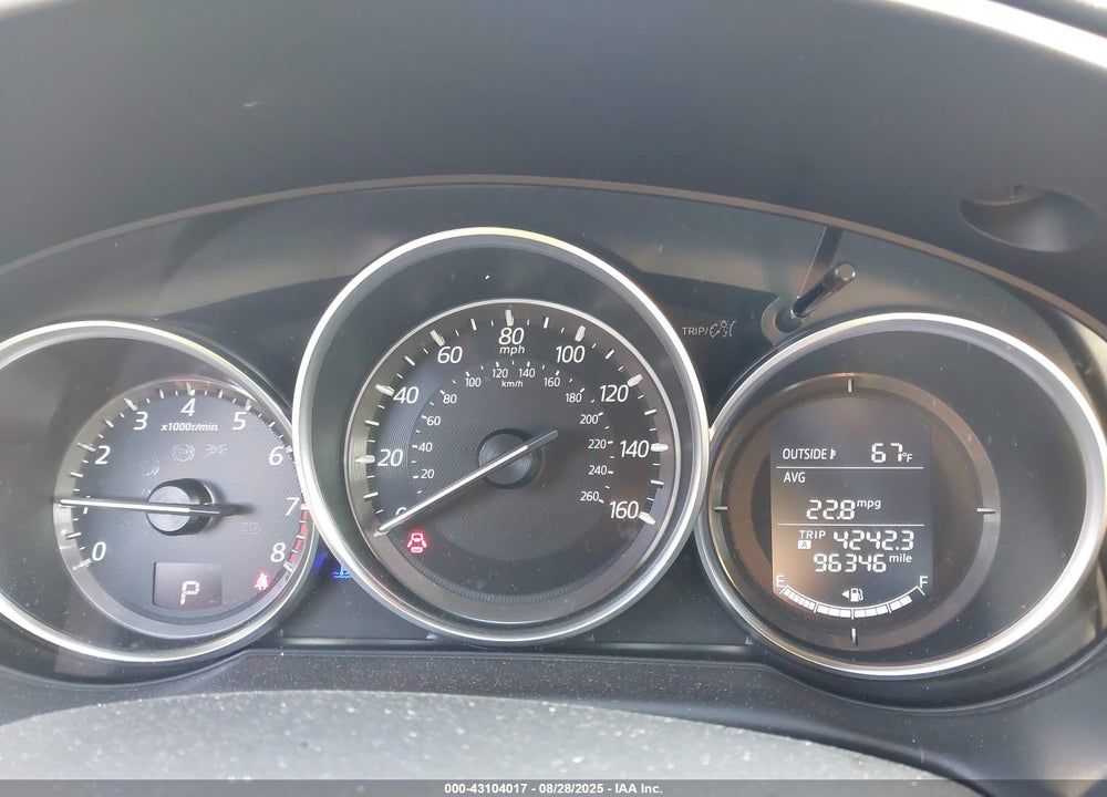 2016 MAZDA CX-5 VIN: JM3KE2BY1G0628191