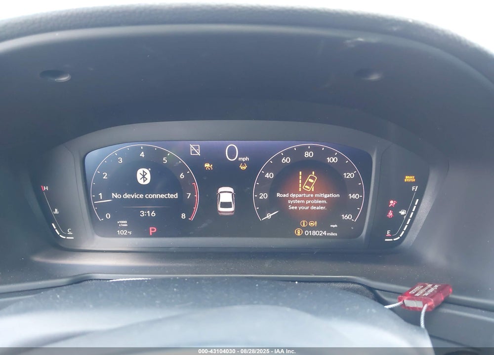2024 HONDA ACCORD VIN: 1HGCY1F30RA047728