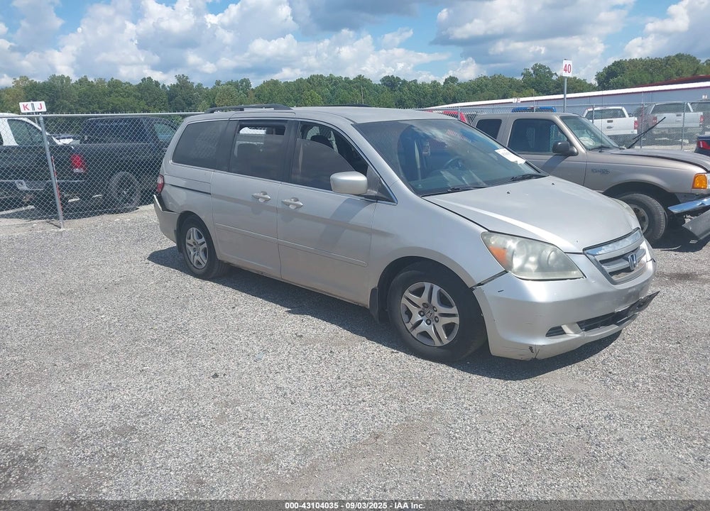 2007 HONDA ODYSSEY EX VIN: 5FNRL38467B088801