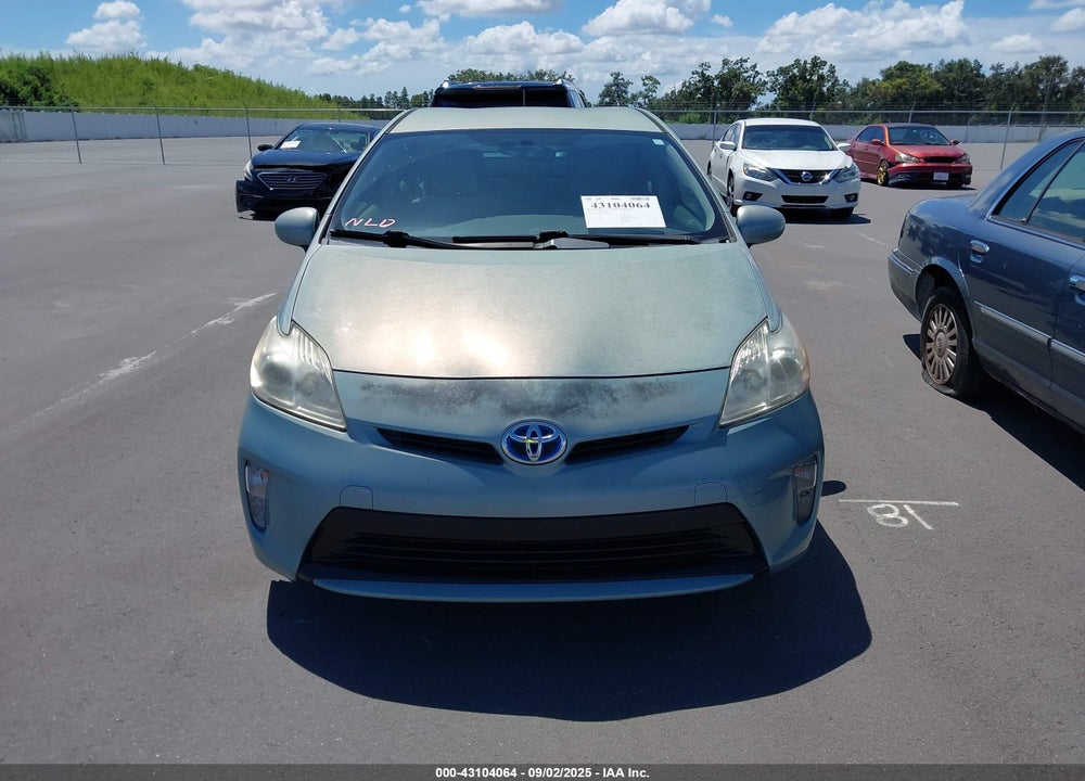 2012 TOYOTA PRIUS VIN: JTDKN3DU3C5489588