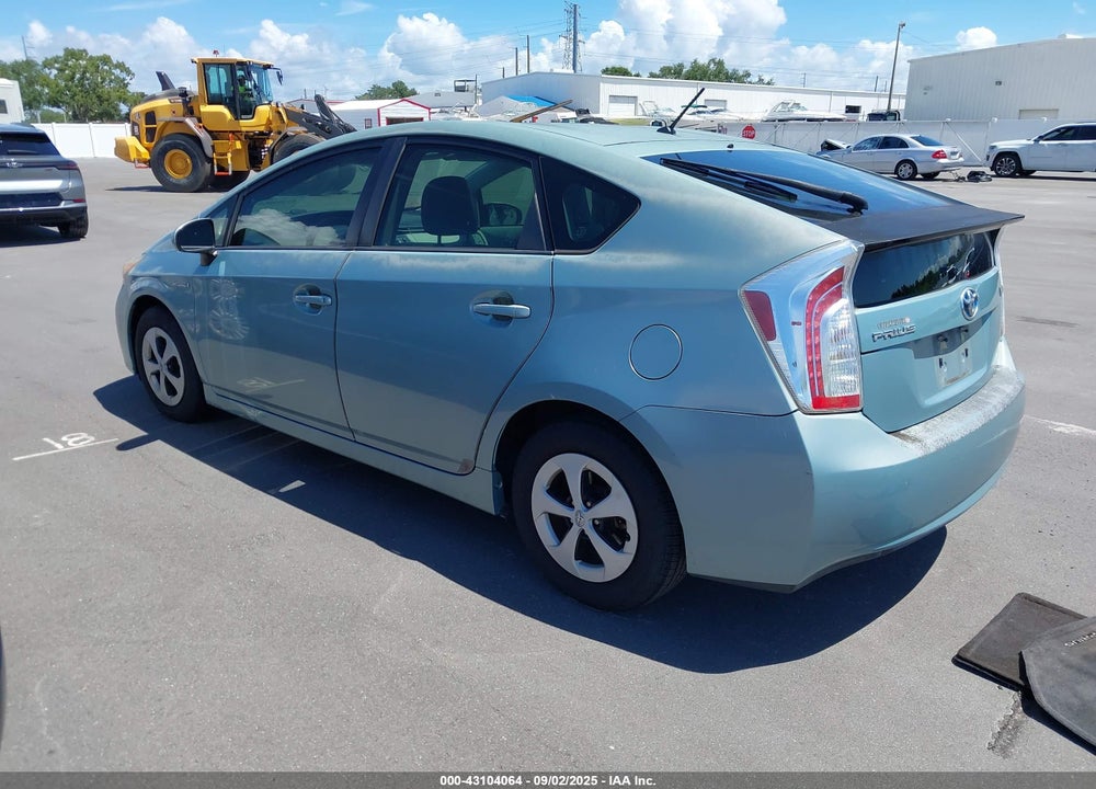 2012 TOYOTA PRIUS VIN: JTDKN3DU3C5489588