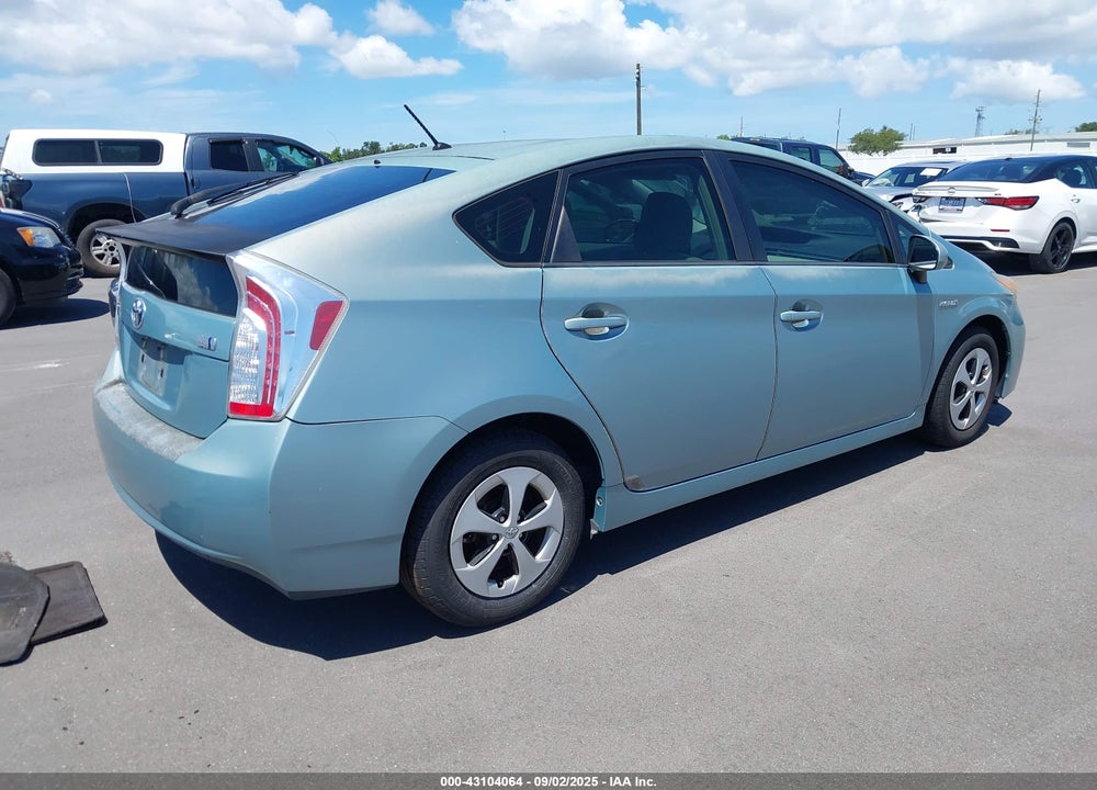 2012 TOYOTA PRIUS VIN: JTDKN3DU3C5489588