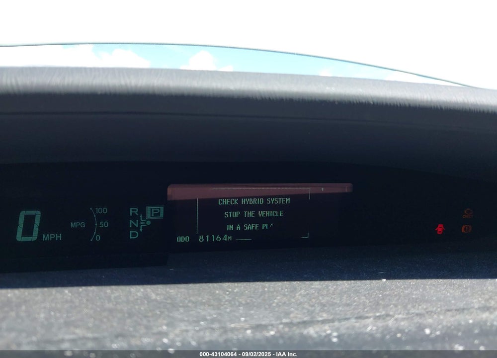 2012 TOYOTA PRIUS VIN: JTDKN3DU3C5489588