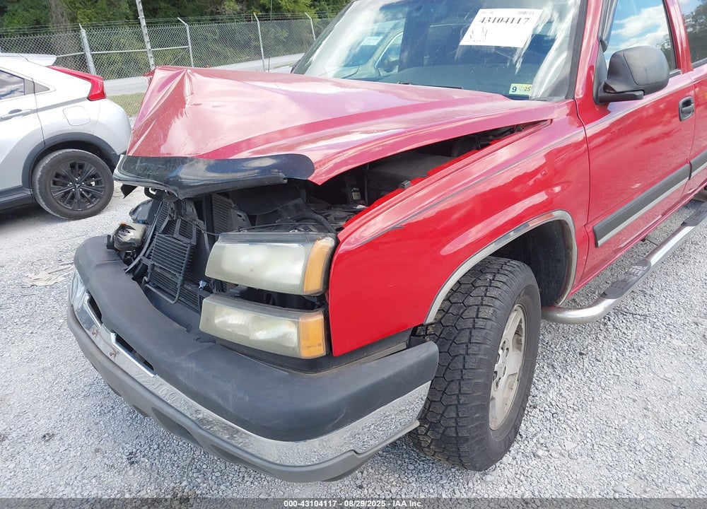 2005 CHEVROLET SILVERADO 1500 Z71 VIN: 2GCEK13T051144056