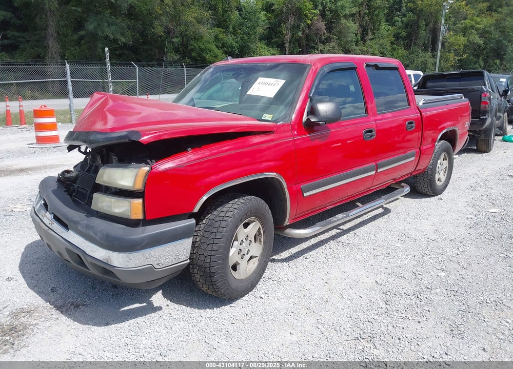 2005 CHEVROLET SILVERADO 1500 Z71 VIN: 2GCEK13T051144056
