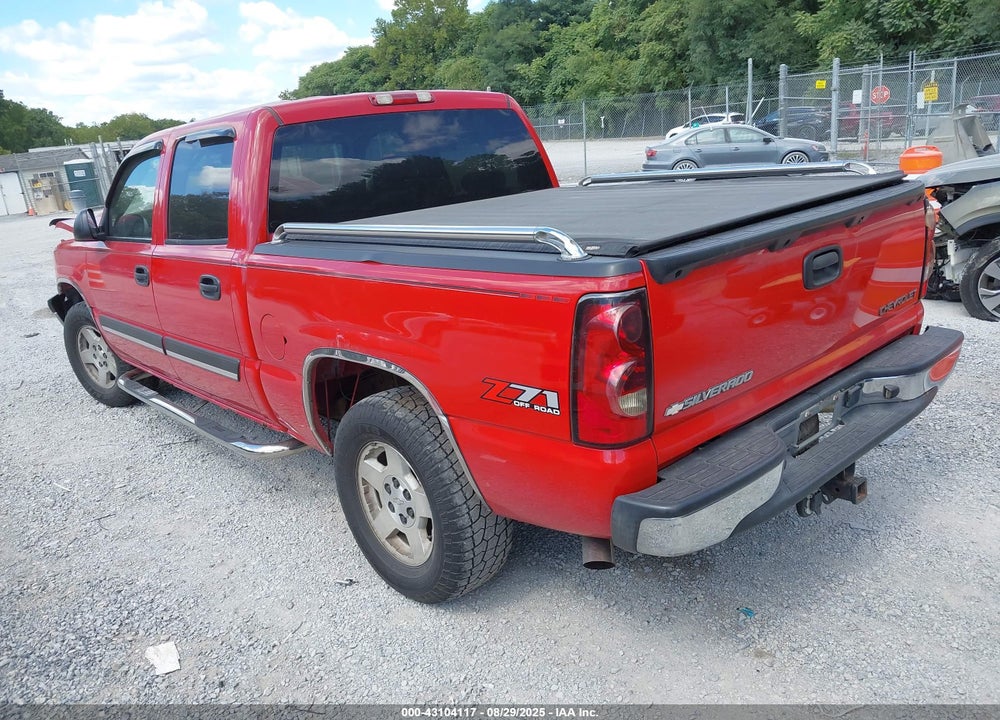 2005 CHEVROLET SILVERADO 1500 Z71 VIN: 2GCEK13T051144056