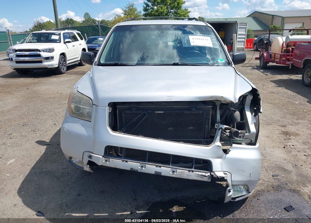 2007 HONDA PILOT LX VIN: 5FNYF18187B018861