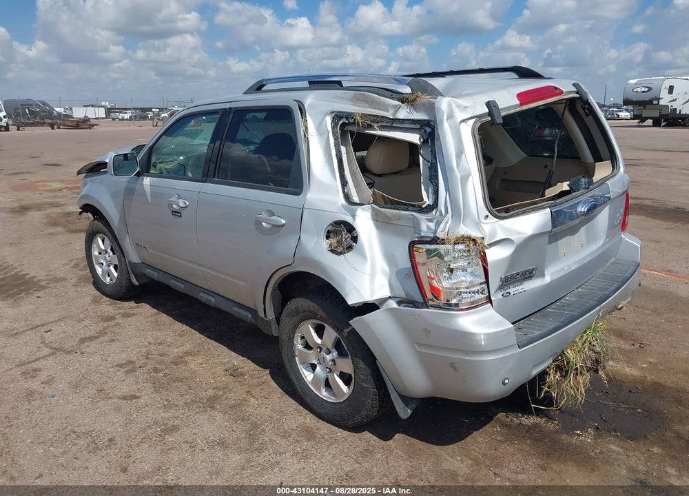 2008 FORD ESCAPE LIMITED VIN: 1FMCU04158KE37489