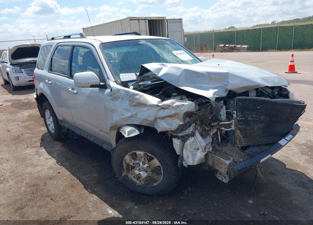 2008 FORD ESCAPE LIMITED VIN: 1FMCU04158KE37489