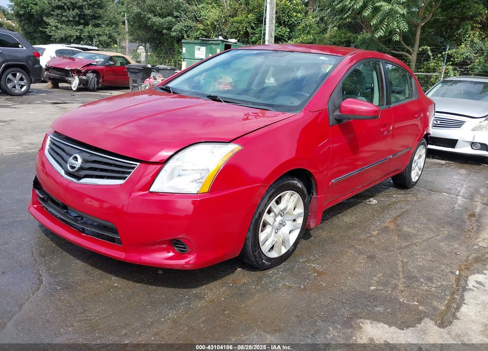 2012 NISSAN SENTRA VIN: 3N1AB6AP4CL766952