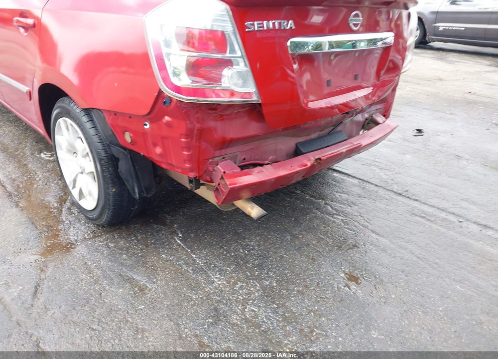 2012 NISSAN SENTRA VIN: 3N1AB6AP4CL766952