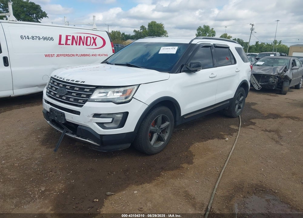 2016 FORD EXPLORER VIN: 1FM5K8D89GGC27313