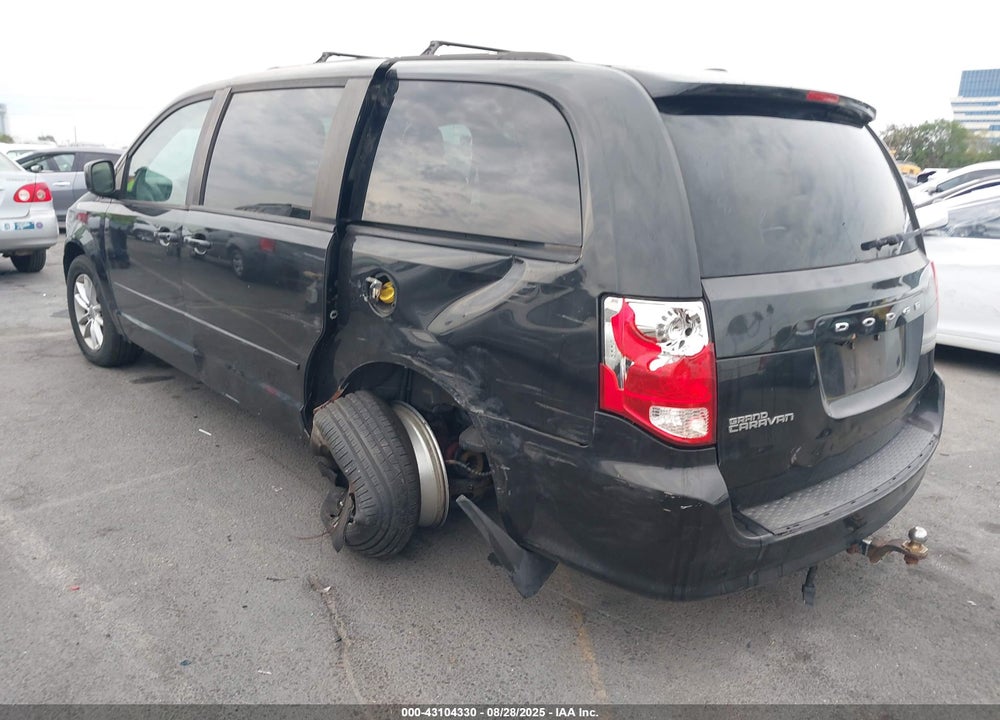 2013 DODGE GRAND CARAVAN SXT VIN: 2C4RDGCG1DR570095