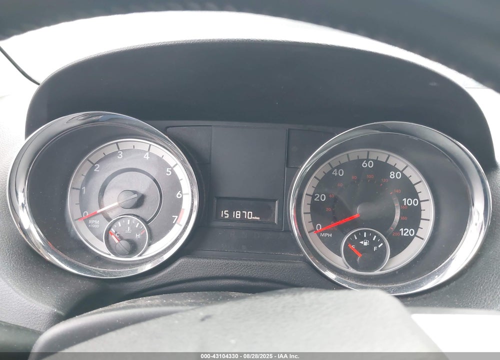 2013 DODGE GRAND CARAVAN SXT VIN: 2C4RDGCG1DR570095