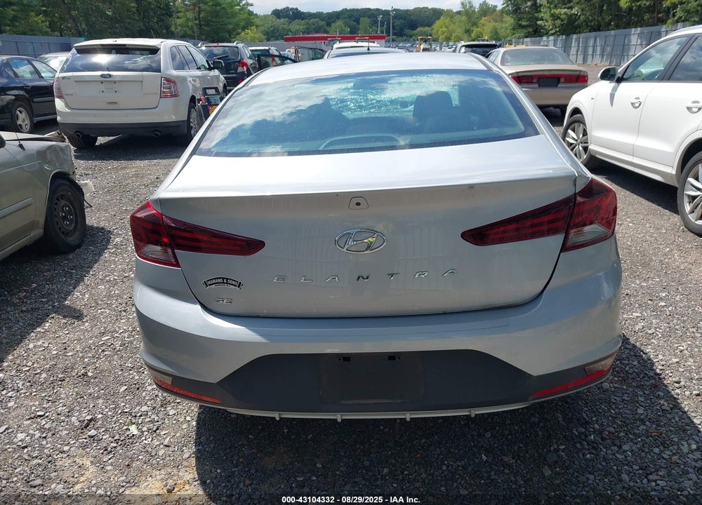 2020 HYUNDAI ELANTRA SE VIN: KMHD74LF2LU079071