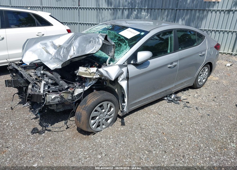 2020 HYUNDAI ELANTRA SE VIN: KMHD74LF2LU079071