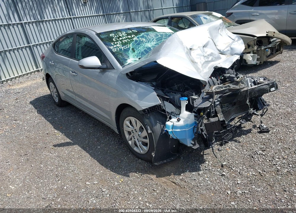 2020 HYUNDAI ELANTRA SE VIN: KMHD74LF2LU079071