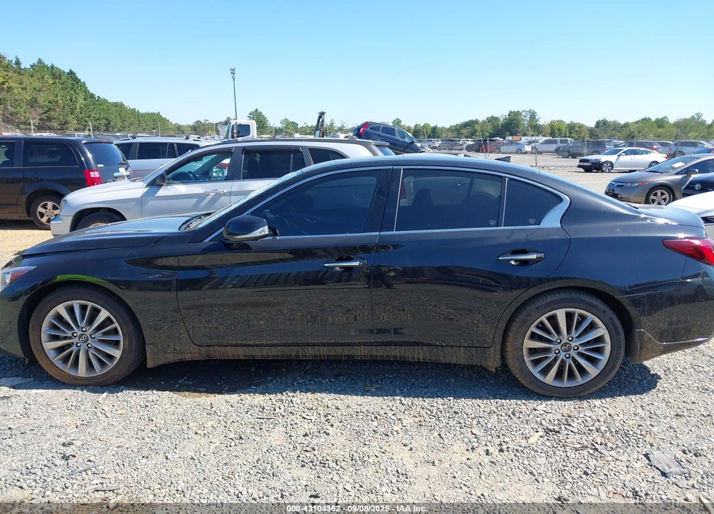 2021 INFINITI Q50 LUXE AWD VIN: JN1EV7BR4MM750532