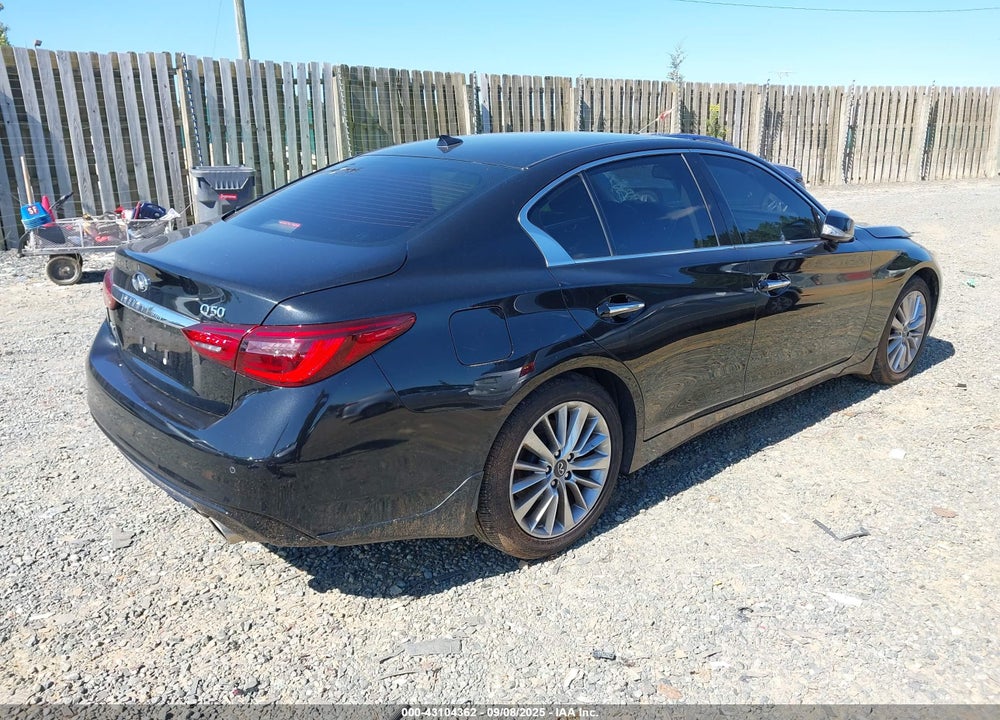 2021 INFINITI Q50 LUXE AWD VIN: JN1EV7BR4MM750532