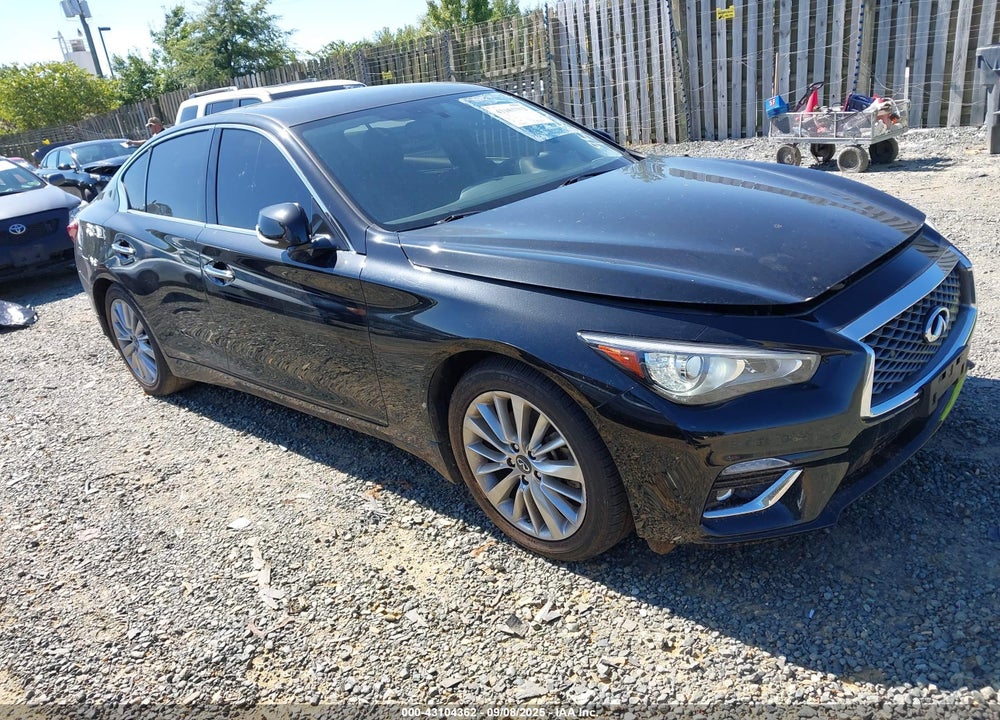 2021 INFINITI Q50 LUXE AWD VIN: JN1EV7BR4MM750532
