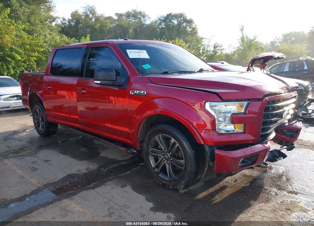 2015 FORD F-150 XLT VIN: 1FTEW1EGXFKE61591